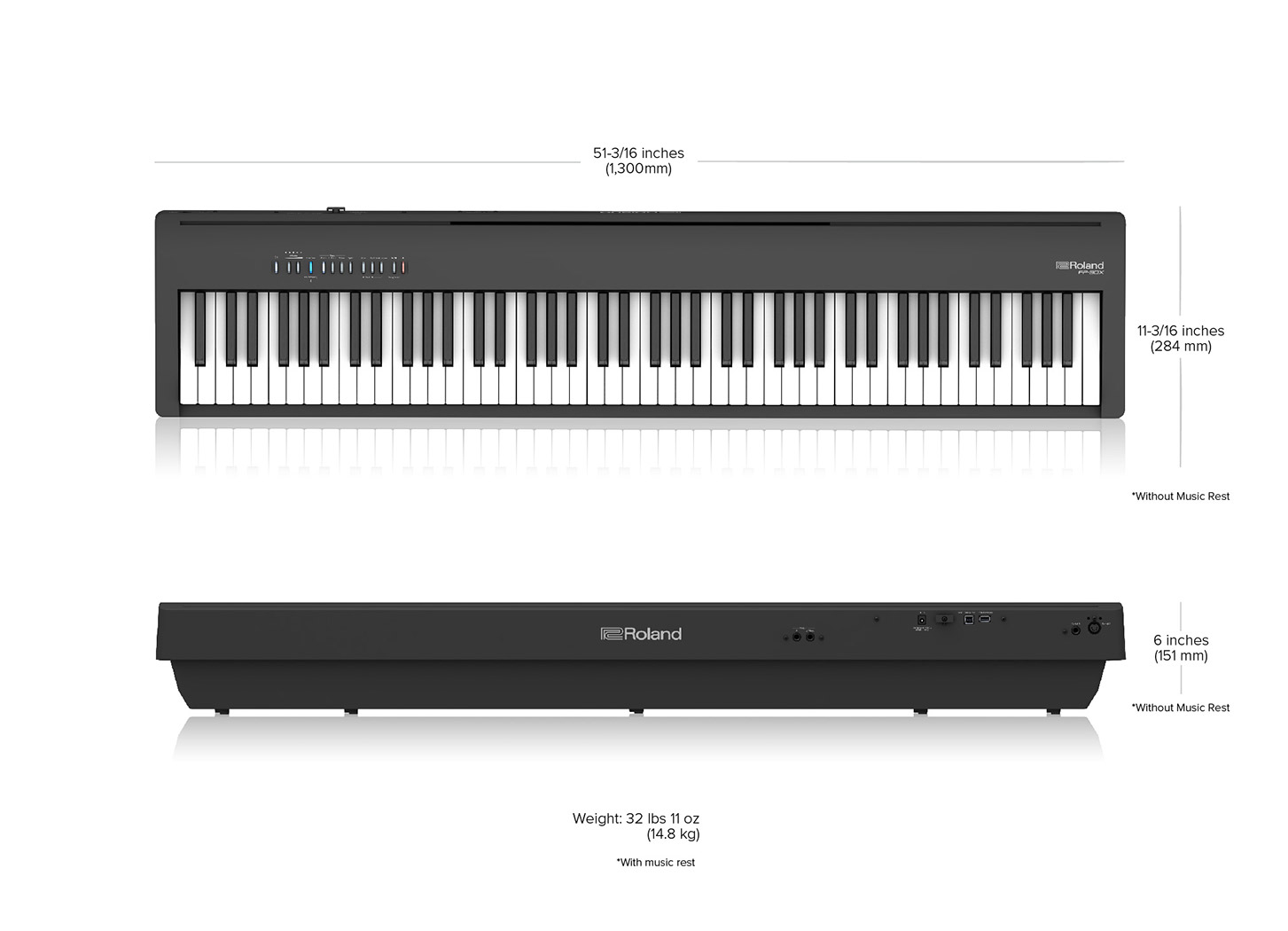 Roland FP-30X BK Set