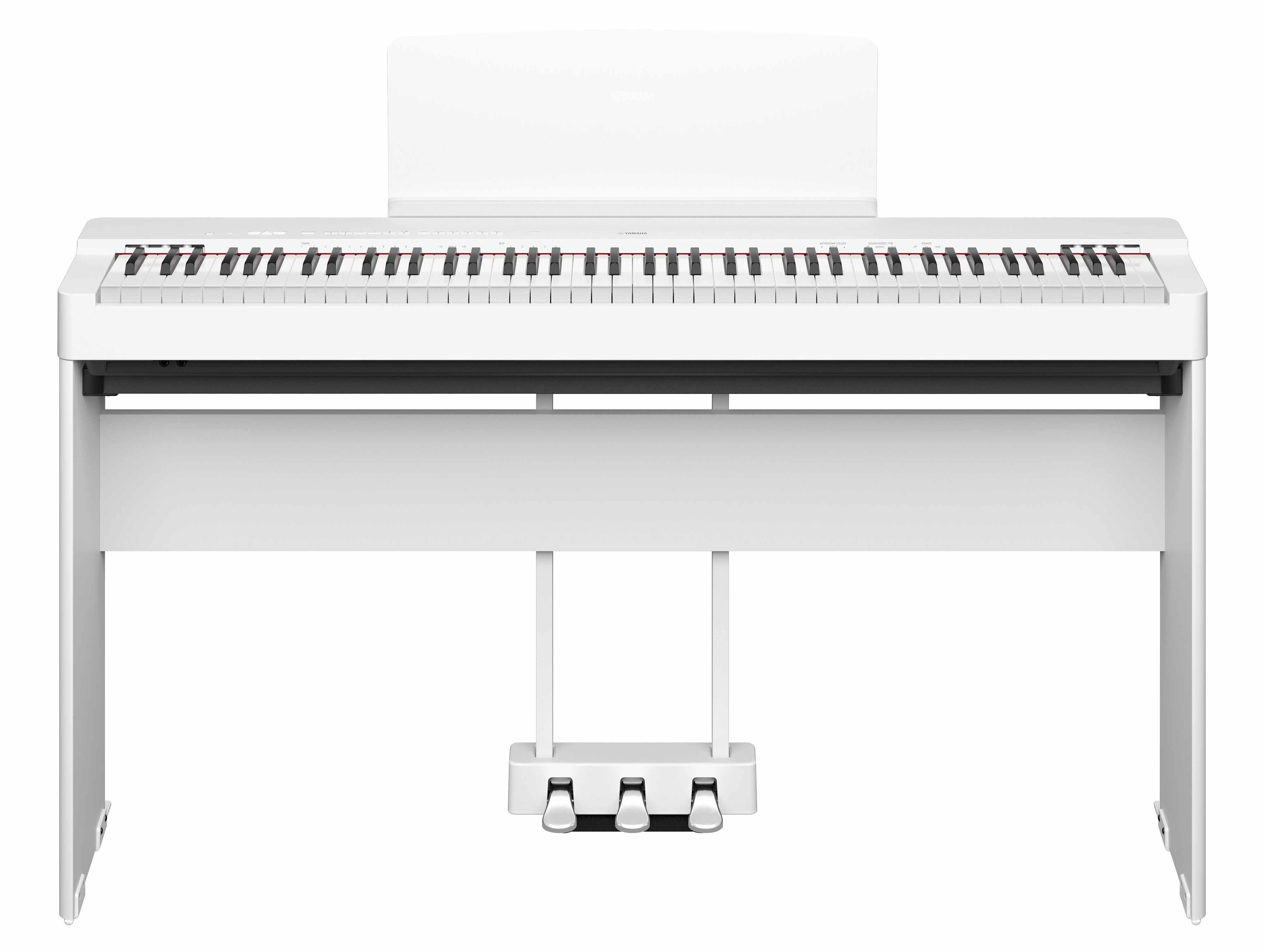 Yamaha P-225 WH Home Bundle