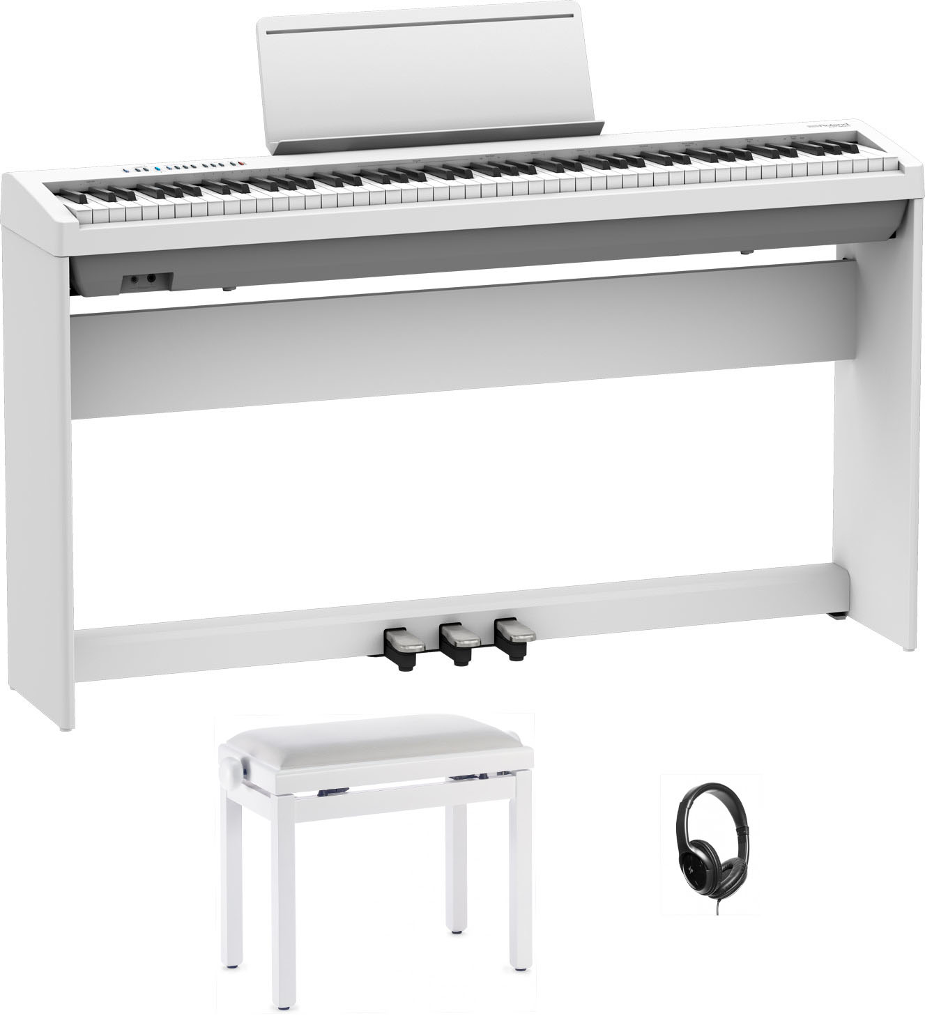 Roland FP-30X WH Home Bundle
