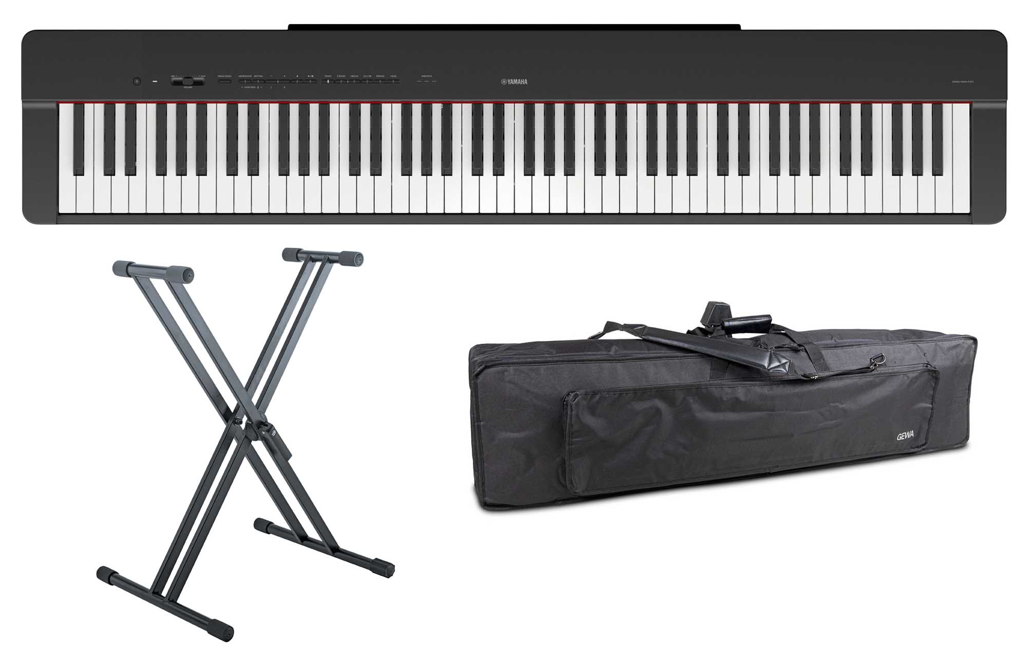 Yamaha P-225 B Bundle