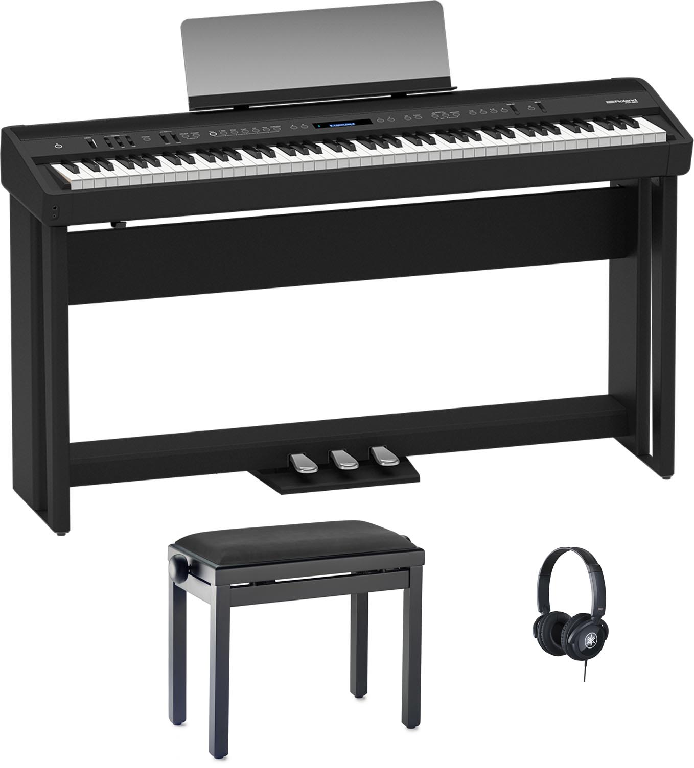 Roland FP-90X BK Home Bundle