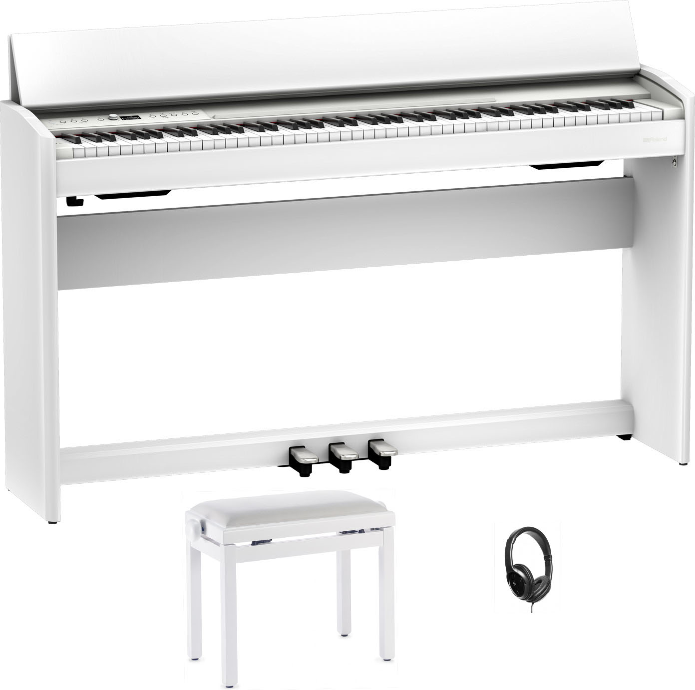 Roland F-701 WH Bundle Set
