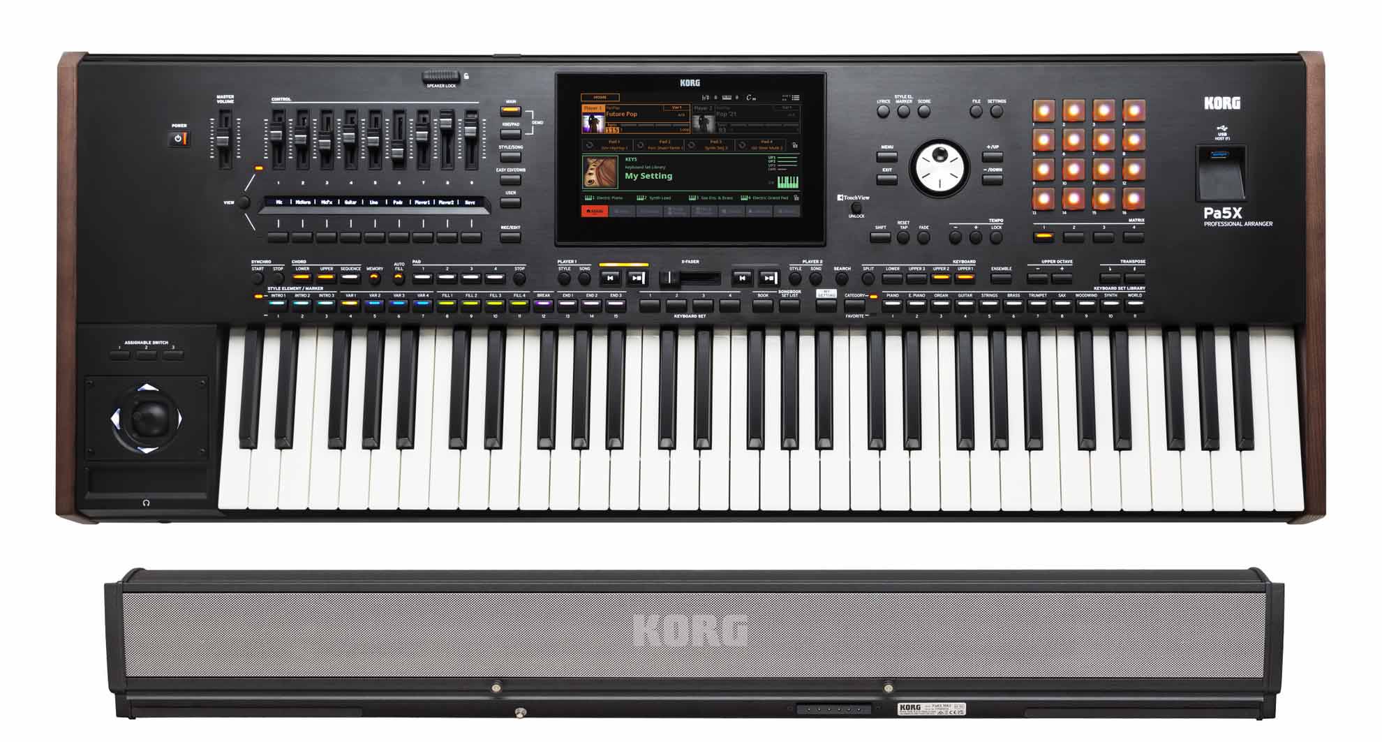 Korg PA5X 61 International Speaker Set