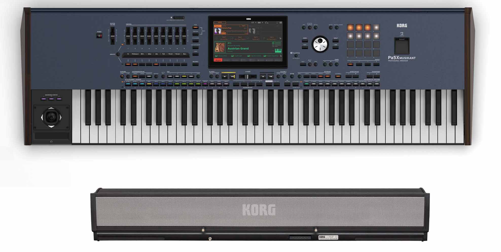 Korg PA5X 76 Musikant Speaker Bundle