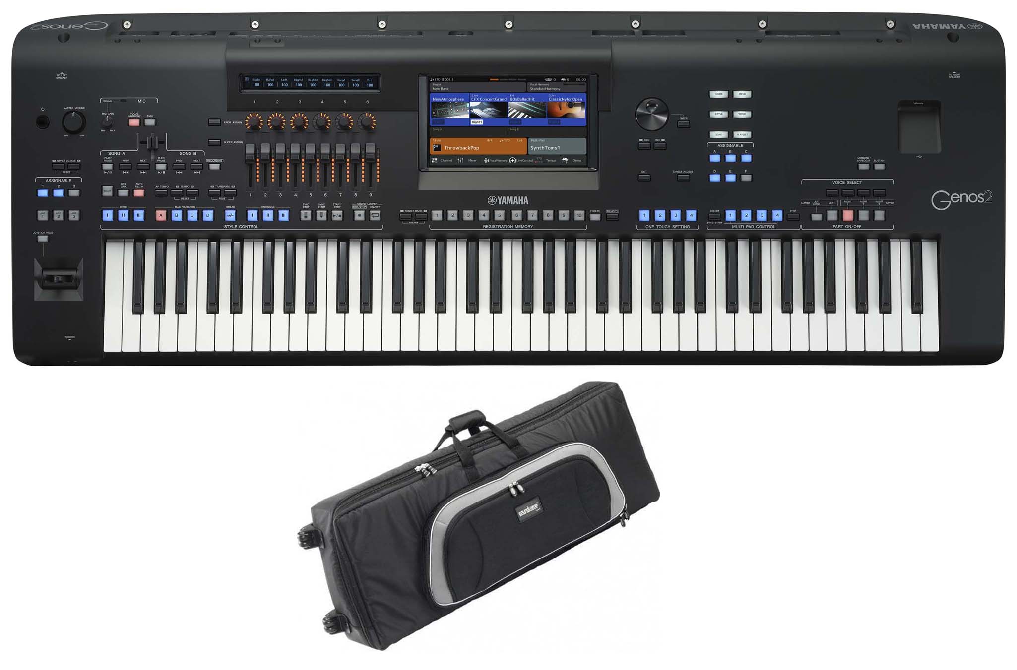 Yamaha Genos 2 Bag Bundle