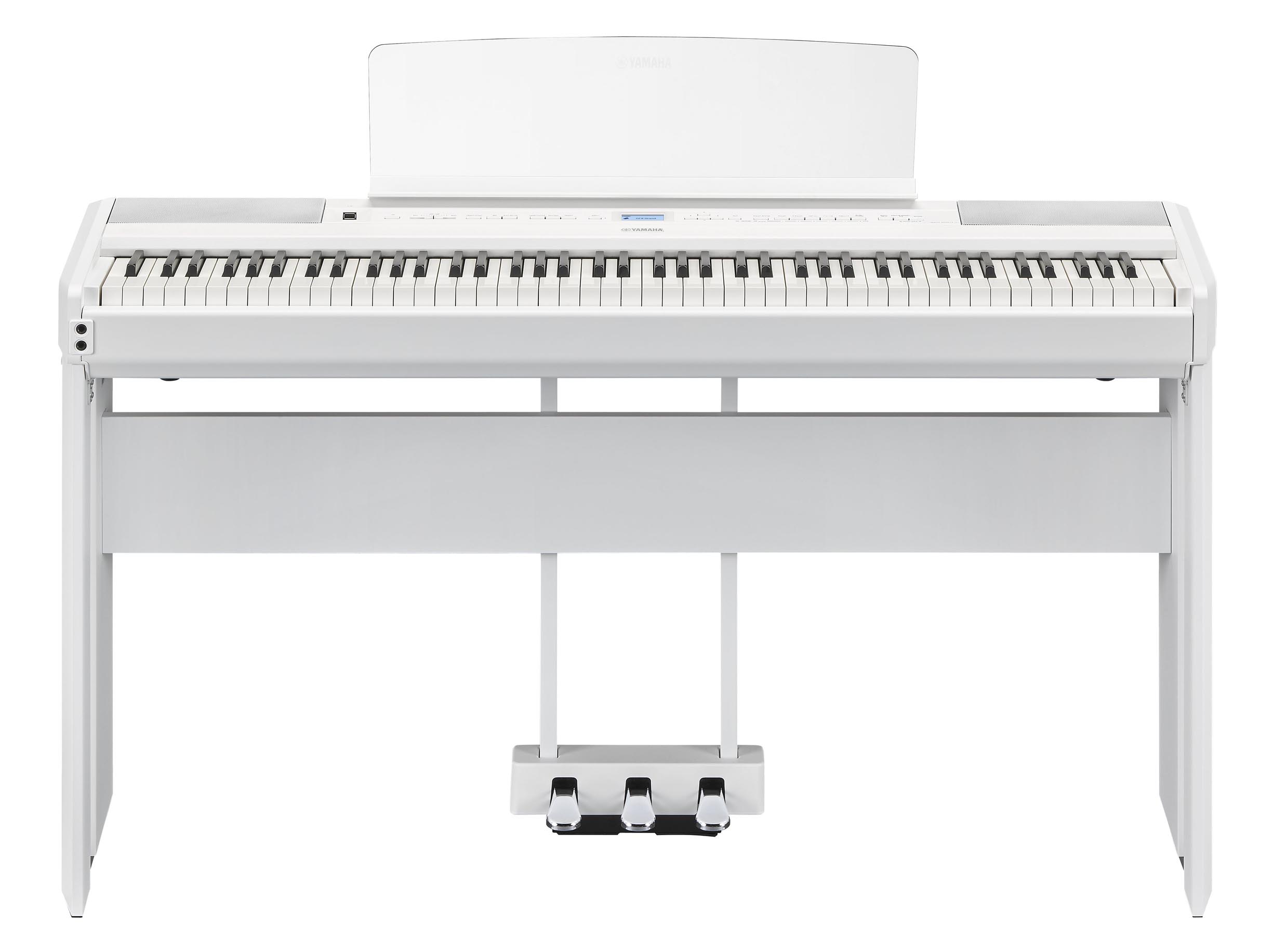 Yamaha P-525 WH Home Bundle