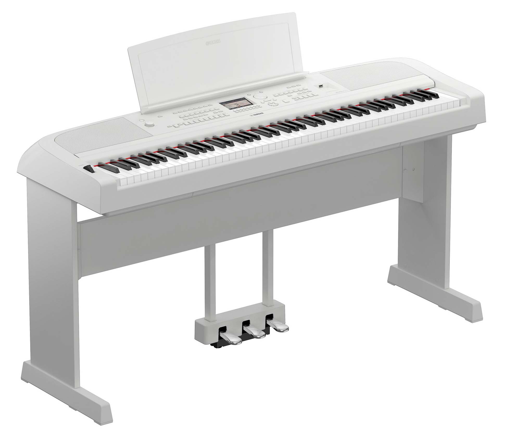 Yamaha DGX-670 WH Bundle Set