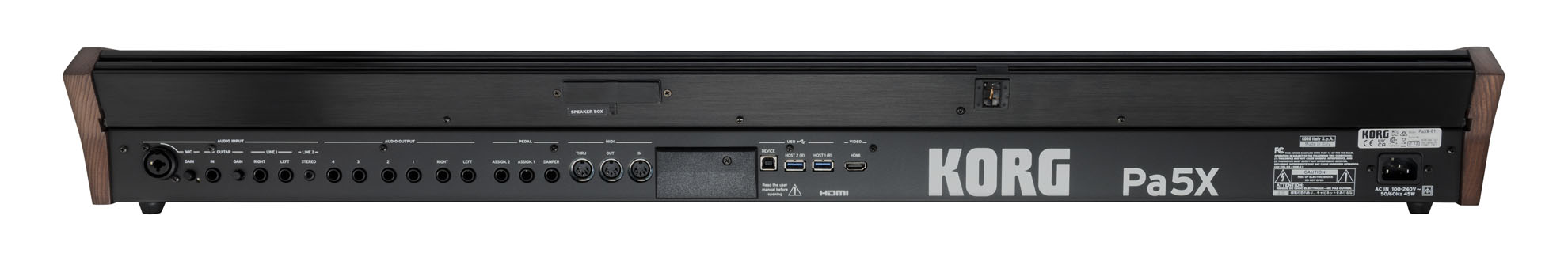 Korg PA5X 61 International Speaker Set